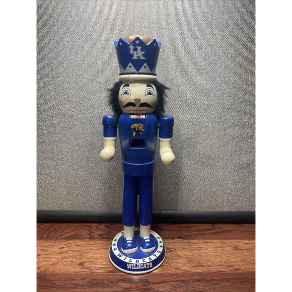 University Of Kentucky 14 Inch Nutcracker - Picture 1 of 9